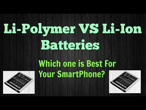 Difference between Li-Polymer and Li-ion batteries? [Li-Po VS Li Ion]