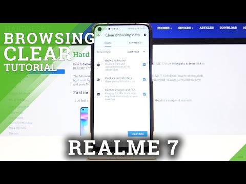 How to Clear Browser Data on REALME 7 – Erase Browsing History & Cookies