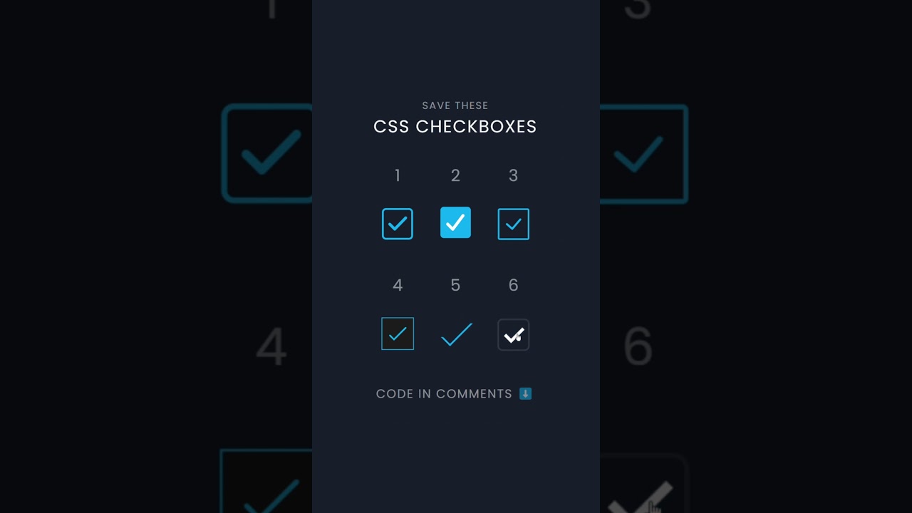 CSS Checkbox for Fronted Developer | Checkbox Animation Using html  & css | @codebrowser