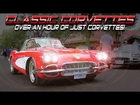 Thumbnail for CLASSIC CORVETTES!!! An HOUR of JUST CORVETTES!!! Muscle Cars. Custom Corvettes. Restored Corvettes. by Corvett