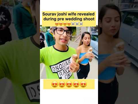 Sourav joshi wife revealed 😍| sourav joshi vlogs | sourabh joshi block | sourabh joshi | viral