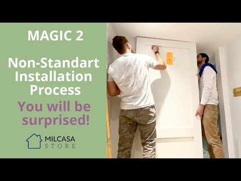 Milcasa Store - Magic 2 Concealed Sliding System - Installation Process