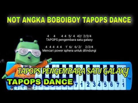 Not Pianika Tapops Dance Boboiboy Galaxy