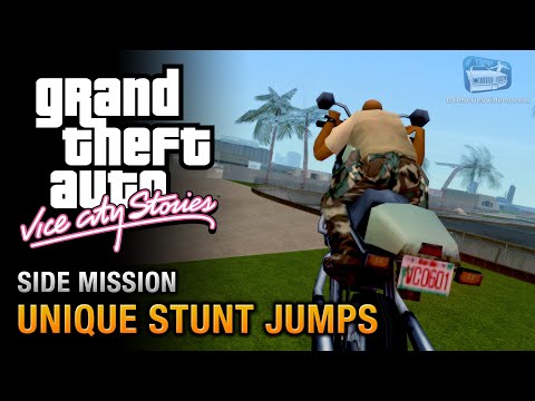 GTA Vice City Stories - All Unique Stunt Jumps