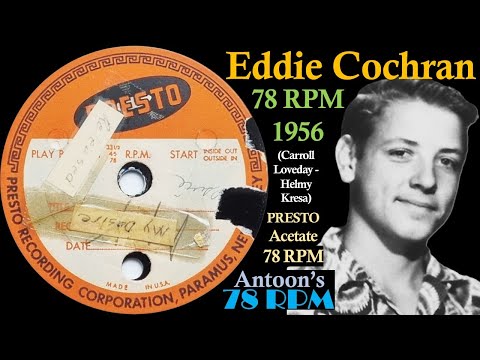 Thumbnail for Eddie Cochran | That's My Desire | Gold Star acetate | 1956 by Eddie Cochran