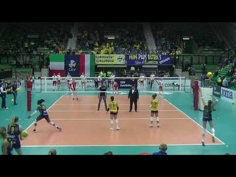Trine Kjelstrup #5 - Champions League: Vasas Óbuda vs. Conegliano Imoco Volley