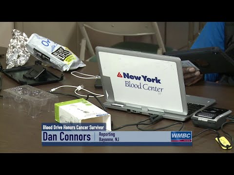 NJ Bayonne Blood Drive Honors Cancer Survivor