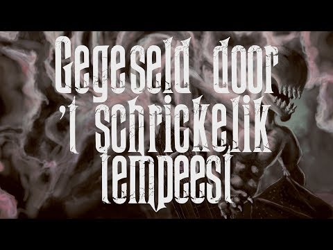 Bloodgod - 't Schrickelik Tempeest (Official Lyric Video, 4K/UDH)