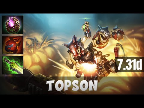 TOPSON Techies MID LANE Gameplay | Dota 2 Full Game