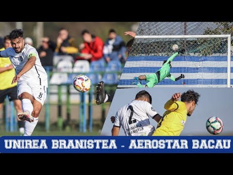 #1087 #Fotbal - Liga 3: Unirea Branistea - Aerostar Bacau 3-0! Galatenii raman in carti pentru