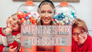 MAKING A VALENTINES BOX FOR SCHOOL | KIDS ARE HILARIOUS!