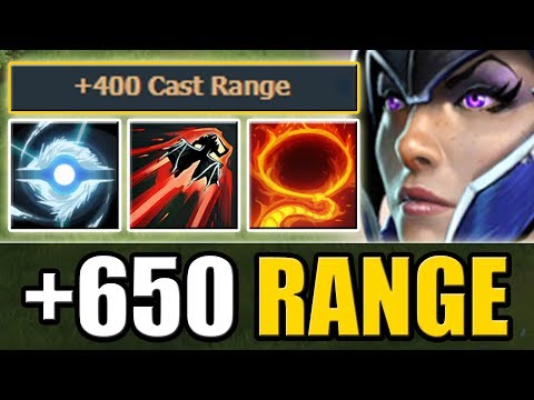 Max Cast range Luna [Super long: Lasso + Blink + Lich Gaze] Ability Draft