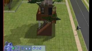 preview picture of video 'The sims 2 jak zrobic domek na drzewie ? (Poradnik)'