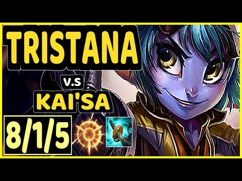 DEáDLY (TRISTANA) vs KAI'SA - 8/1/5 KDA BOTTOM ADC CHALLENGER GAMEPLAY - EUW