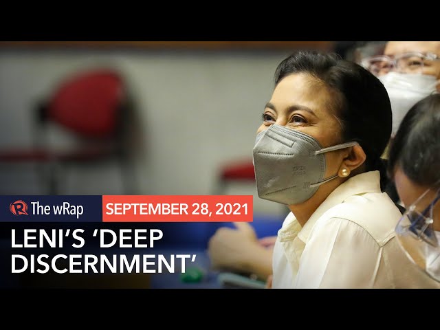 As LP waits, Robredo asks for prayers, trust in ‘deep discernment’ for 2022