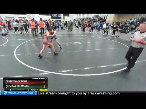 106 Lbs Champ. Round 3 - Mitchell Schmauss, IA Vs Dean Wainwright, IL 32fa