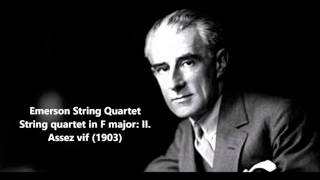 Download lagu Emerson String Quartet: The complete String quartet in F major (Ravel) mp3 Download lagu Emerson String Quartet: The complete String quartet in F major (Ravel) mp3