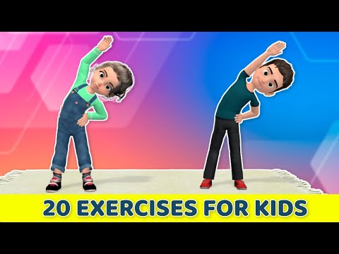 20 EASY STANDING EXERCISES FOR KIDS