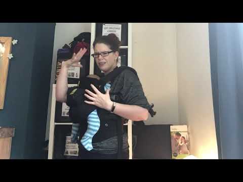 Introduction to the Lillebaby Complete for newborn - crossed straps, rucksack straps, fitting