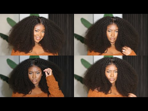 Afro Natural Human Hair Full Lace Wig | Eva Wigs