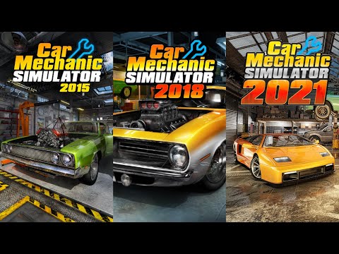 Car Mechanic Simulator Intro Cutscenes: 2015 | 2018 | 2021