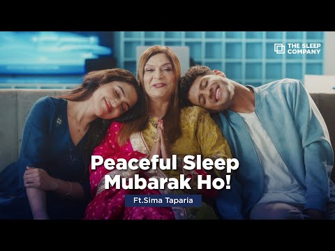 Peaceful Sleep Mubarak Ho - The Sleep Company X Sima Taparia