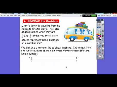 Fractions on a Number Line - Lesson 8.5