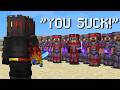 SOLO Player VS Toxic Minecraft Team