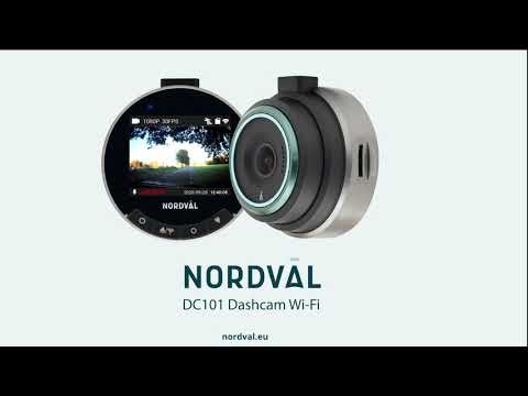 Nordväl DC101 Dashcam WiFi [Promo video 2021] - Nederlands