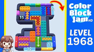 Solution du Niveau 1968 de Color Block Jam