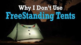 Freestanding VS Trekking Pole - Why I DON’T use Freestanding Tents