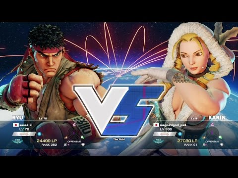 Sasaki (Ryu) vs Mago (Karin)：ささき（リュウ）vs マゴ（かりん）