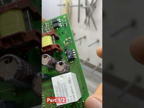 Reparaci&oacute;n tarjeta de refrigerador bosh part 1/2 #electronica #refrigerador