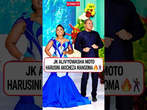 JK ALIVYOWASHA MOTO HARUSINI AKICHEZA MANGOMA🔥🕺 #shorts #globaltv