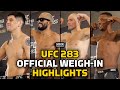 UFC 283 Official Weigh-In Highlights | MMA Fighting