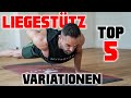 Liegestütz Variationen TOP 5 | LEICHT BIS SCHWER