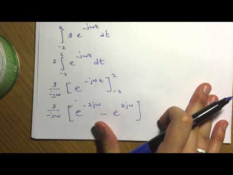 image-What is an example of a Fourier transform?