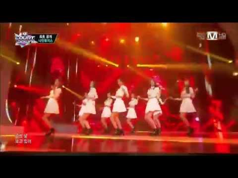 Live HD | 131205 나인뮤지스 "GLUE" (Comeback Stage) @ MNET 엠! 카운트다운