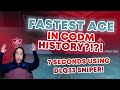 CALL OF DUTY MOBILE | FASTEST ACE IN CODM HISTORY?