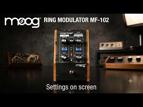 Moog MF-102 Moogerfooger Ring Modulator 1998 - 2018 - Black image 14