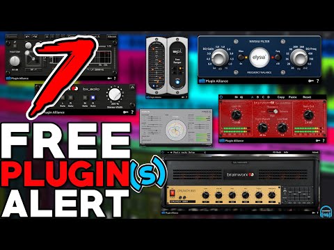 FREE PLUGIN ALERT - 7 FREE PLUGINS FROM PLUGIN ALLIANCE