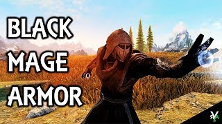 BLACK MAGE ARMOR: Armor Mod!!- Xbox Modded Skyrim Mod Showcase