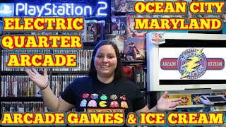 My TRIP to the ELECTRIC QUARTER ARCADE! ARCADE GAMES AND ICE CREAM! Vacation to Ocean City, Maryland