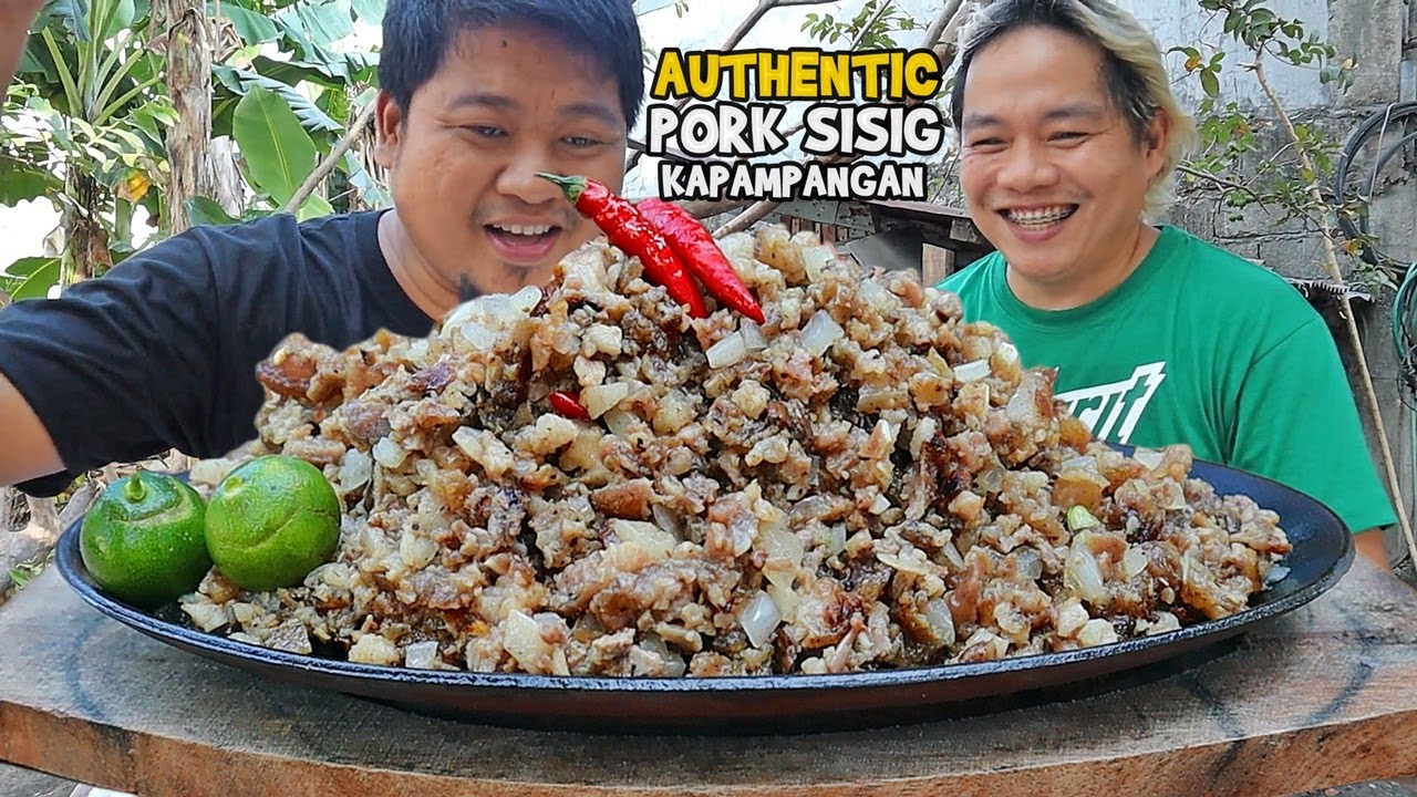 ORIGINAL SISIG PAMPANGA (HD) | BACKYARD COOKING