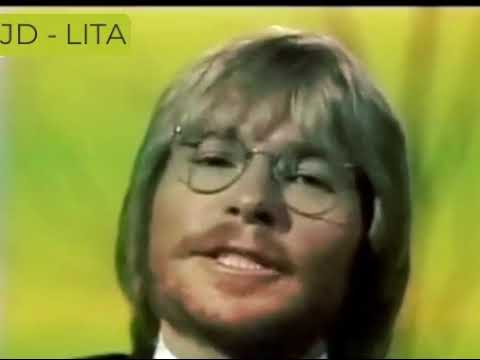 John Denver up close and personal singing "My sweet lady" 1977