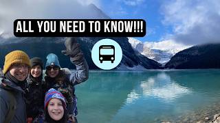 ⛰️ How to Book LAKE LOUISE & MORAINE LAKE Shuttle Reservations Step by Step