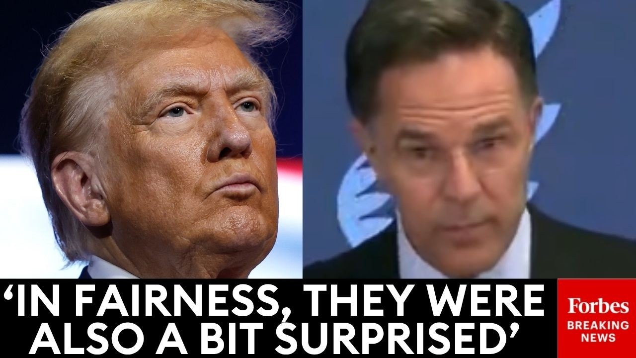 Video | Mark Rutte: Some NATO Allies Were 'A Bit' Slow To Provide Support For Trump's Iran War