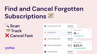 Find All Subscriptions You Are Paying for and Cancel Easily