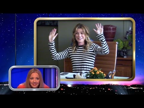 Ellen Pompeo Makes a Foot Spa Buddy on #RepeatAfterMe