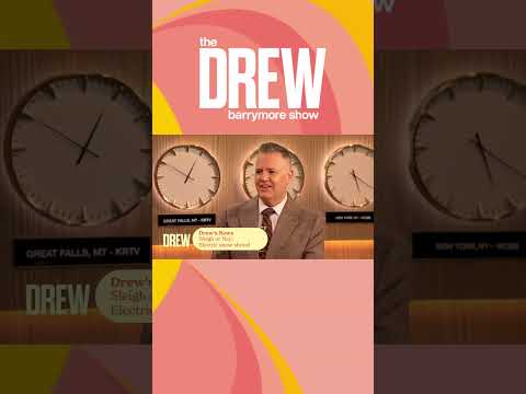 The Drew Barrymore Show - Sleigh or Nay? - Snow Joe 24V-SS13 Cordless Snow Shovel